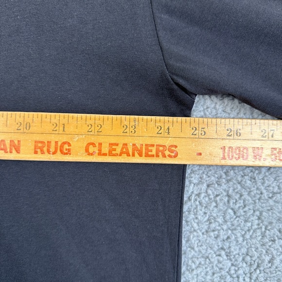 Oner Active T-Shirt Tee Mens XL Black Long Sleeve Crewneck Stretch Logo Athletic - Picture 6 of 8